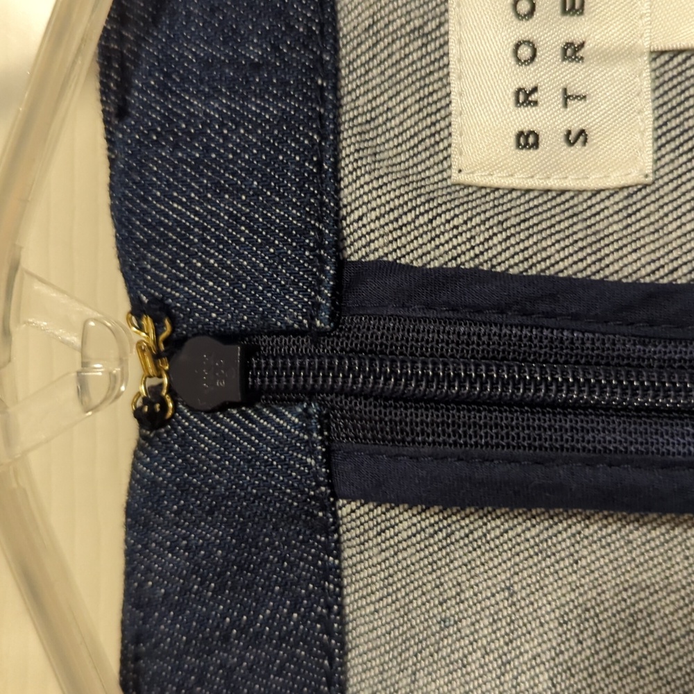 NWOT Kate Spade Broome Street Collection Denim Sleeveless Dress Size Small - Picture 5 of 12
